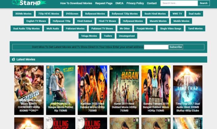 7StarHD – Download Latest Hollywood Bollywood Movies In HD Hindi Dubbed 2020