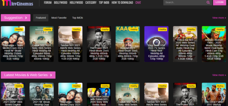 MkvCinemas 2022 – HD Bollywood Hollywood Movies Download