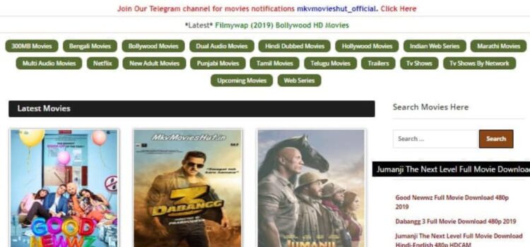 Mkvmovieshut – Movies Downloads and watch Online movies Website