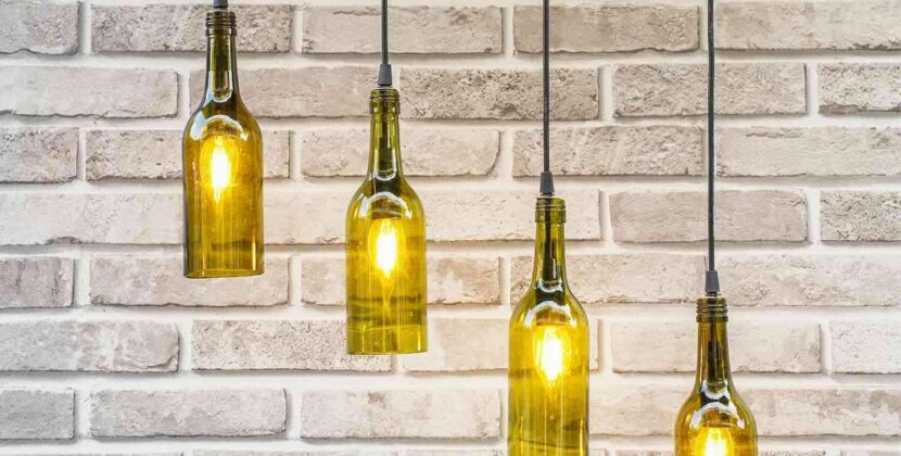 The Beauty of Recycled Bottle Lamps